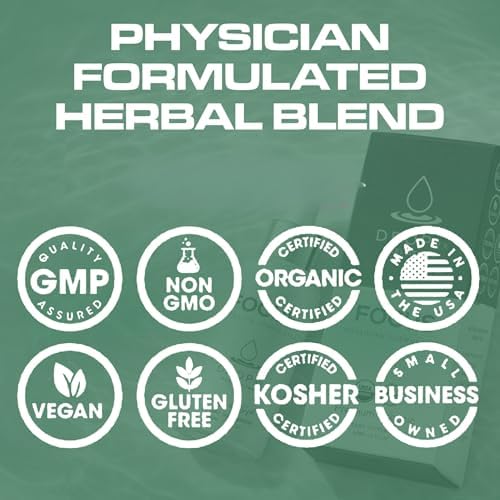 Gotas Líquidas Herbales DropRX Focus para Adultos - Ginseng, Ginkgo Biloba, Bacopa, Romero y Salvia - Suplemento Orgánico para la Salud Cerebral y - imagen 5