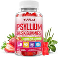 Gomitas de Psyllium YUULAI, Suplemento de Fibra Vegano, Sin Azúcar, 60 Unidades - imagen 1