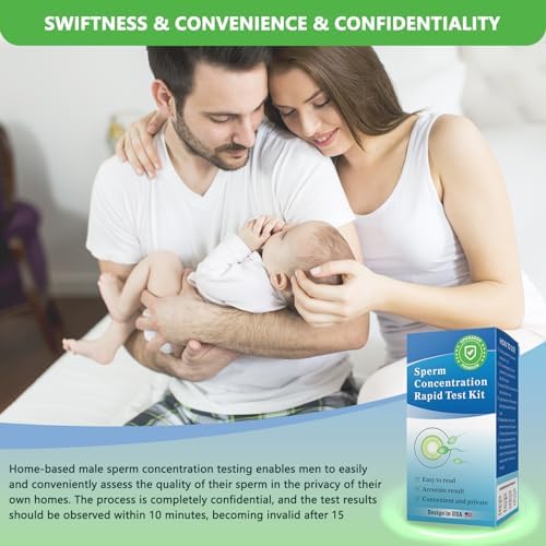 Kit de Prueba de Fertilidad en Casa para Hombres - Sistema de Pruebas de Fertilidad Trak Plus - Muestra Conteo de Espermatozoides Normal o Bajo - - imagen 2