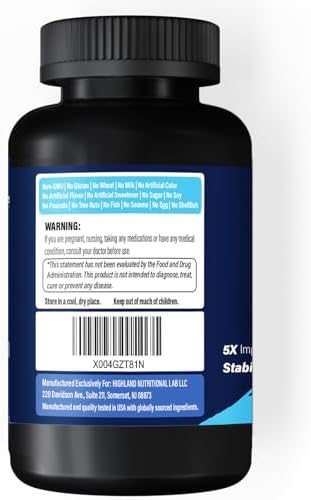Ácido R Lipoico (Na) 300mg por Porción, 120 Cápsulas, Hasta 5X Mejor Absorción, Suplemento Dietético para Metabolismo Saludable y Antioxidantes - 1 - imagen 7