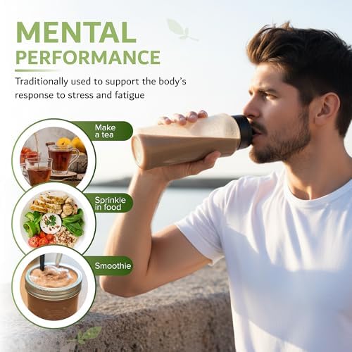 Extracto de Rhodiola Rosea Orgánico Dimmak Herbs 5:1 en Polvo (Adaptógeno de Alta Potencia) - Fórmula de Doctor en TCM, 100% Raíz Dorada para - imagen 5