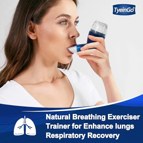 Dispositivo Flutter para Pulmones, Ejercitador de Respiración, Dispositivo de Resistencia Ajustable para Limpieza Natural, Entrenador de Respiración - imagen 3