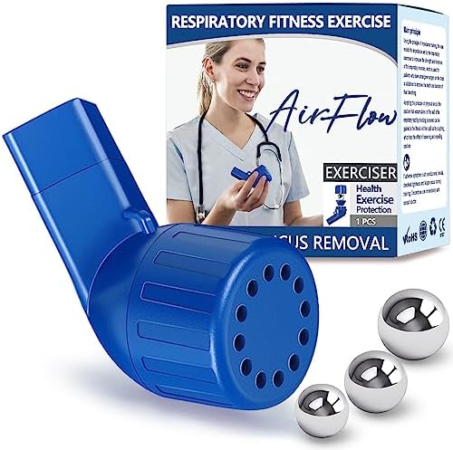 Dispositivo Flutter para Pulmones, Ejercitador de Respiración, Dispositivo de Resistencia Ajustable para Limpieza Natural, Entrenador de Respiración - imagen 7