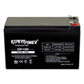 Batería Recargable ExpertPower EXP1280 de 12V 8AH SLA AGM para Juguetes Eléctricos, Reemplazo para UPS APC y Alarmas, Reemplaza UB1280 con Terminales - imagen 1