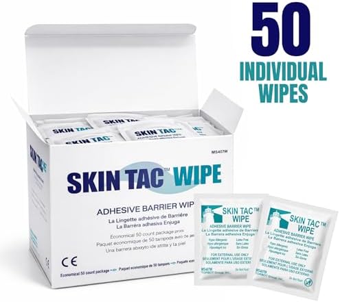 Toallitas Adhesivas Barrier Skin Tac - 50 piezas por caja - Paquete de 2 cajas - imagen 3
