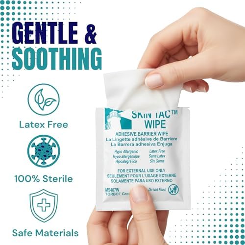 Toallitas Adhesivas Barrier Skin Tac - 50 piezas por caja - Paquete de 2 cajas - imagen 4