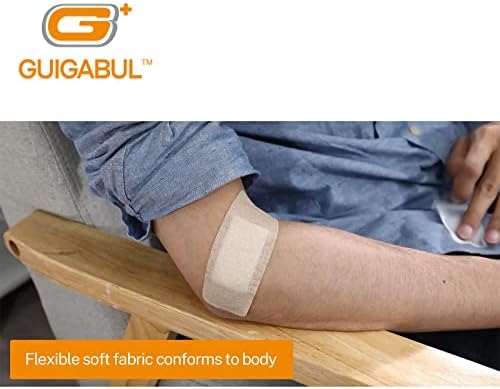 Curitas de Silicón Sin Dolor para Piel Sensible de Ancianos - 40 Unidades 0.75''x3'' Medianas y 15 Unidades 1.63''x4'' Extra Grandes de G+ GUIGABUL - - imagen 5