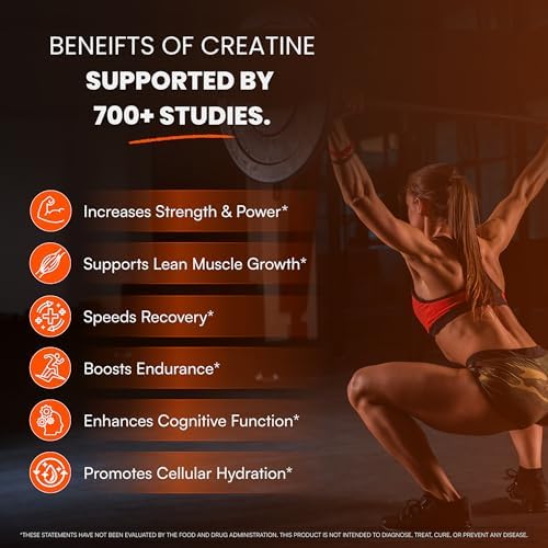 MaxOut360 Creapure Creatina Monohidratada en Polvo, 60 Porciones, Sin Sabor, Certificada NSF, Creatina Pura Alemana para Crecimiento Muscular, Fuerza - imagen 4