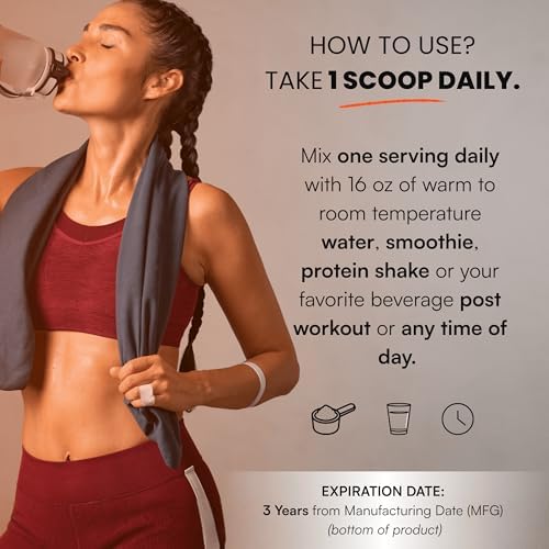 MaxOut360 Creapure Creatina Monohidratada en Polvo, 60 Porciones, Sin Sabor, Certificada NSF, Creatina Pura Alemana para Crecimiento Muscular, Fuerza - imagen 6