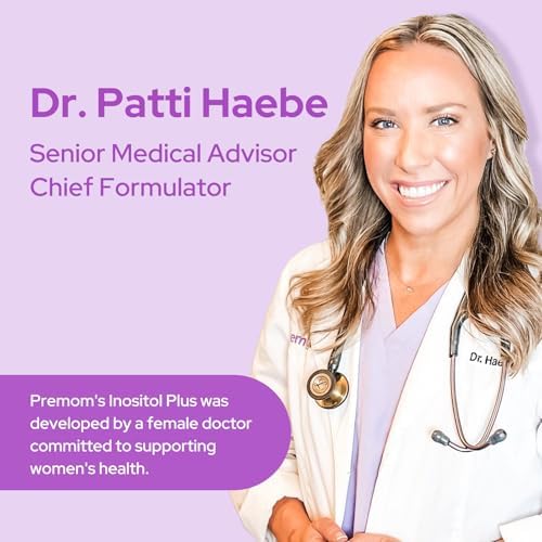 Suplemento Premom Inositol Plus para Mujeres, 2000mg de Myo-Inositol y 50mg de D-Chiro Inositol, 40:1, CoQ10, Metilfolato y Vitamina D3, 90 Cápsulas - imagen 5