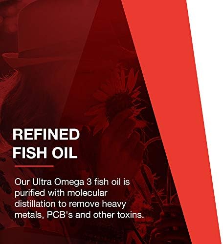 PROTOCOL FOR LIFE BALANCE Ultra Omega-3 500mg EPA y 250mg DHA - Aceite de Pescado para el Cerebro, Corazón y Sistema Nervioso - Suplemento Omega No - imagen 8