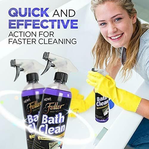 Limpiador de Baño Fuller Brush – Botella de 24 oz con Spray – Elimina Sarro, Manchas de Agua Dura y Acumulación de Minerales – Para Lavabos, Duchas y - imagen 6