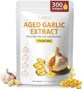 Extracto de Ajo Envejecido - 300 Cápsulas Suplementos de Ajo para Bienestar Diario y Cardiovascular, No OGM, Suplementos Naturales en Softgel, - imagen 1