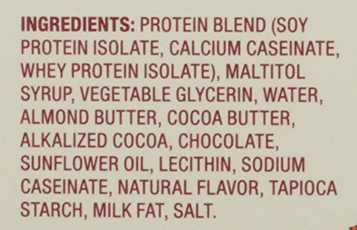 Barritas de Proteína think!, Snacks Altos en Proteína, Sin Gluten, Sin Azúcar, Barras Energéticas con Aislado de Proteína de Suero, Brownie Crunch, - imagen 3