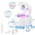 Limpiador Ultrasónico Hoffeins para Retenedores 45kHz 200ml, Máquina Portátil para Retenedores Dentales, Protectores Bucales, Alineadores y Joyería - imagen 1