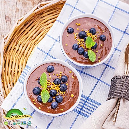 Polen de Abeja Orgánico Greenbow - 100% Orgánico Certificado por USDA, No GMO, Halal, Kosher, Certificado GMP - Superalimento Rico en Proteínas, - imagen 7