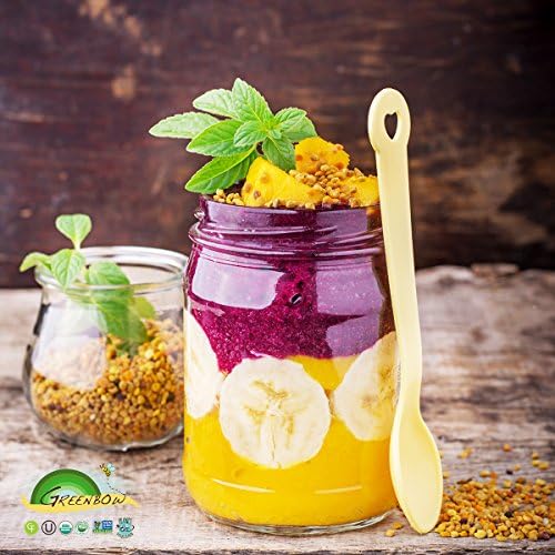 Polen de Abeja Orgánico Greenbow - 100% Orgánico Certificado por USDA, No GMO, Halal, Kosher, Certificado GMP - Superalimento Rico en Proteínas, - imagen 8