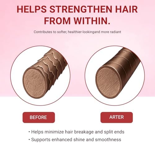 Gomitas Norce Sactor Lumin para el cabello con Biotina y Colágeno, Sabor Berry Mixto, 60 gomitas veganas y no transgénicas para el crecimiento - imagen 6