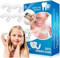 Paquete de 4 Protectores Bucales para Niños, Previene el Bruxismo y TMJ, Ideal para Deportes y Uso Nocturno (Tamaño Infantil) - imagen 1