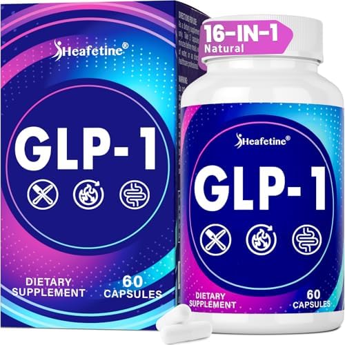 Suplemento GLP-1 para Mujeres y Hombres, Fórmula Científica 16X, GLP-1 con Probióticos, Lúpulo y Té Verde, 60 Cápsulas para Salud Digestiva y General* - imagen 1