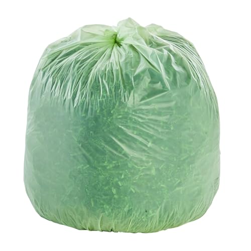 Bolsas de Basura Compostables Stout by Envision, 13 Galones, 24 x 30, 45 Bolsas por Caja, ASTM6400, Bolsas Verdes, Hechas en América (E2430E85) - imagen 4