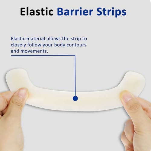 30 Piezas de Tiras Barrera para Ostomía, Suministros Médicos Hidrocoloides, Tiras Elásticas Impermeables para Bolsas de Colostomía - imagen 3