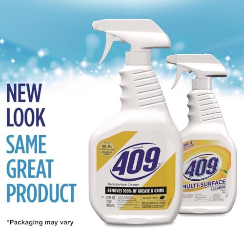 Limpiador Antibacterial Multi-Superficies GLOBAL PACKING SOLUTIONS 409 en Spray 32 Fl Oz, Aroma a Limón, Elimina 99.9% de Germenes y Virus + Paño de - imagen 6