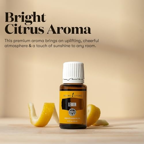 Aceite Esencial de Limón Young Living | 15 ml | Aceite Cítrico Premium para Cuidado de la Piel, Aromaterapia y Uso Doméstico | Aroma Fresco y Cítrico - imagen 2