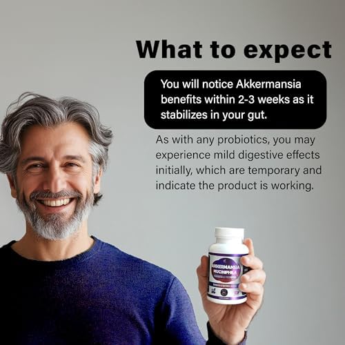 Probiótico FOLONA con Akkermansia GLP-1, Berberina y Fibra Prebiótica Beta-Glucano; 3 Mil Millones AFU, 60 Cápsulas (2 Meses) para Salud Digestiva - imagen 8