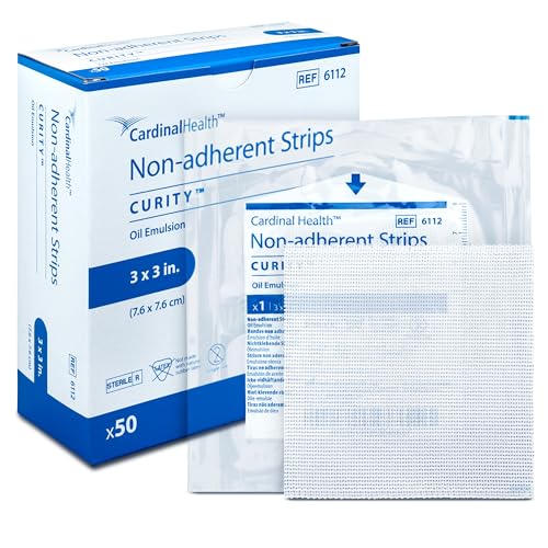 Esponjas de Gasa Curity™ – 3 x 3, 12 capas, Caja de 50 - Gasa Estéril con Emulsión de Aceite, Vendaje Suave No Adherente para Piel Sensible y Cuidado - imagen 6