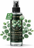 Spray de Ducha de Eucalipto Aromaterapia — 700+ Rociadas, Aceite Esencial de Eucalipto 100% Puro Orgánico, Tamaño Premium y de Viaje (4 oz, Hecho en - imagen 1