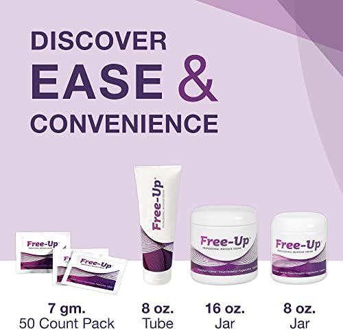 Crema de Masaje Profesional Free-Up, Sin Fragancia, Ideal para Terapia Física, Versátil, No Grasosa, 8 Oz, Hecho en EE. UU. - imagen 7