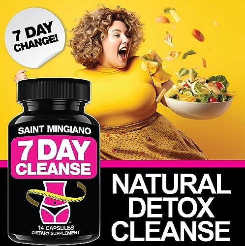 Programa de Limpieza de 7 Días Saint Mingiano | Detox de Colon con Laxante Natural para Estreñimiento y Hinchazón | Suplementos de Hoja de Senna de - imagen 6