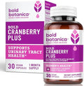 Extracto de Arándano Bold Cranberry Plus - 36mg PACs Solubles - Suplemento para Mujeres y Hombres con Soporte para Vías Urinarias, Vitamina C No GMO - imagen 1