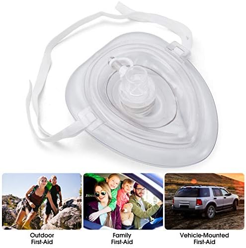 Kit de ros Auxilios AED con RCP, Guantes, Navaja, Tijeras, Gasas y Toallitas Desinfectantes para Entrenamiento AED - imagen 4
