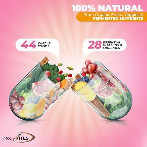 Multivitamínico Metilado para Mujeres con Hierro - 44 Nutrientes Orgánicos y Fermentados - Vitamina Diaria para Apoyo Completo, 90 Cápsulas Veganas, - imagen 5