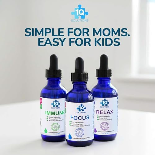 1Q Focus – Gotas Naturales de Soporte Cognitivo y Cerebral para Niños | Acetil L-Carnitina + B1, B6, B12 y Folato | Sin Azúcar, Vegano, No OGM, Sin - imagen 7