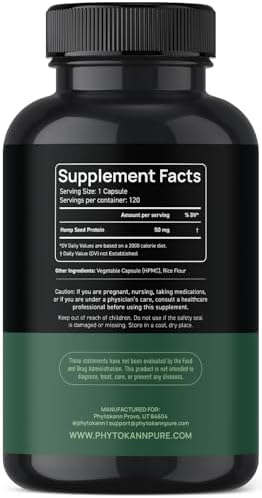 Cápsulas de Aceite de Cáñamo | 120 Porciones | Calma y Malestar - Suplemento Natural para Estrés y Salud Inmunológica con Omega 3 6 9 - Hecho en EE. - imagen 5