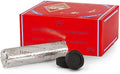 THREE KINGS Carbón de 40MM en Caja de Carbón de Encendido Rápido para Hookahs – 100 piezas para pipa de shisha, fácil de encender con encendedor de - imagen 1