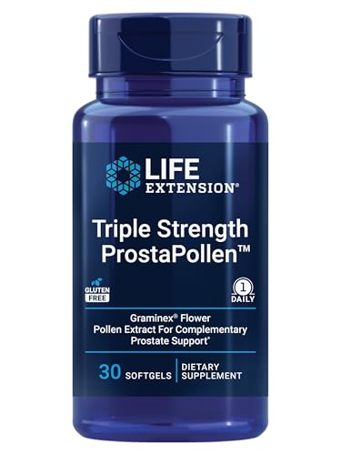 Life Extension ProstaPollen™ Triple Fuerza, Salud Prostática, Extracto de Polen Floral, Libre de Gluten, 30 cápsulas blandas - imagen 2