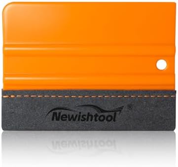 Raspador de Vinilo NEWISHTOOL con Fieltro Cosido, Paquete de 4, Tarjeta para Aplicación de PPF y Tintado de Ventanas, Sin Rayones - imagen 2