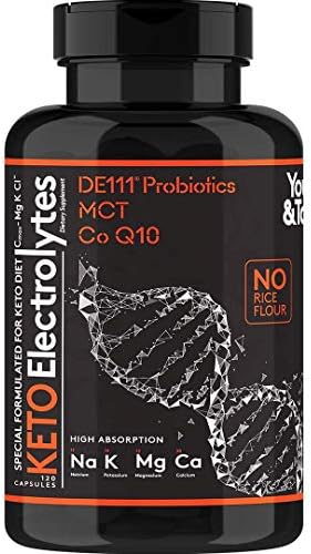 Cápsulas de Electrolitos Keto con MCT, Magnesio, Potasio y Zinc – Probioticos, CoQ10 y Vitamina D3 para Hidratación, Energía y Soporte en Dietas - imagen 1
