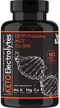 Cápsulas de Electrolitos Keto con MCT, Magnesio, Potasio y Zinc – Probioticos, CoQ10 y Vitamina D3 para Hidratación, Energía y Soporte en Dietas - imagen 1