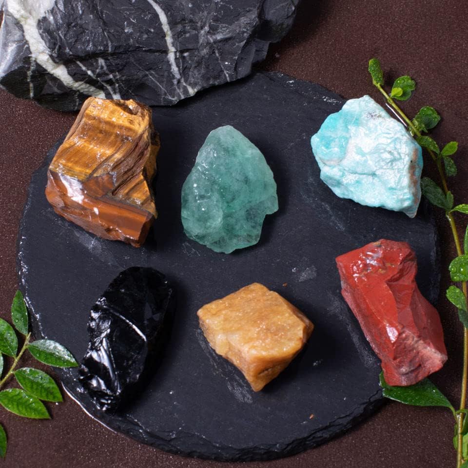 FORBY Mezcla de Piedras Rojas Madagascar 3 lbs - Piedras Naturales Crudas de 1 para Pulido, Decoración, Wicca y Reiki - imagen 7