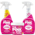 Stardrops - The Pink Stuff - Paquete de 3: Pasta Limpiadora Milagrosa, Spray Multiusos y Espuma para Baño - imagen 1