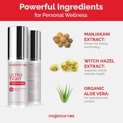 Gel Ultra Apretador Vaginal Major Curves - Apretador Instantáneo, Alternativa a la Crema China para Mujeres, Nueva Fórmula Mejorada con Hamamelis y - imagen 6