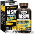 Cápsulas Fitfido MSM 1000mg – Azufre Orgánico 99.9% Puro para Articulaciones, Cabello, Piel y Uñas, Sin Estearatos, Sin Rellenos, Probado por - imagen 1