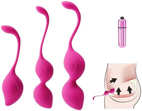 Pelotas Kegel para Fortalecimiento del Suelo Pélvico: Set de Pelotas Ben Wa para Mujeres, Ejercicio de Apretamiento, Principiantes y Avanzadas - imagen 1
