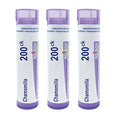 Boiron Chamomilla 200Ck para Aliviar Irritabilidad, Inquietud y Problemas de Sueño - Paquete de 3 (240 Gránulos) - imagen 1