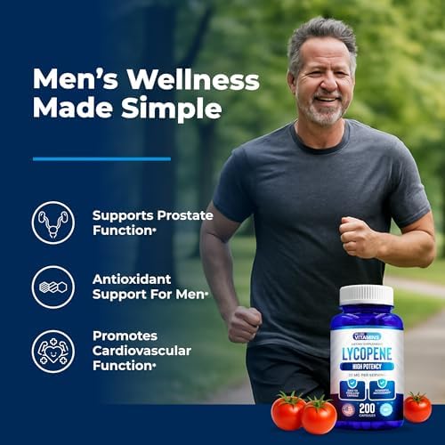 Suplementos de Licopeno para Hombres We Like Vitamins - 20mg por Porción - 200 Cápsulas - Super Antioxidante que Apoya el Sistema Inmunológico y la - imagen 2